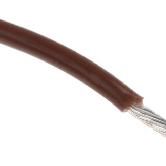 Cavo di collegamento apparecchiature Alpha Wire, 0,62 mm², 20 AWG, 600 V, 30m, Marrone, UL1213
