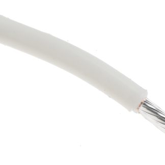 Cavo di collegamento apparecchiature Alpha Wire, 0,96 mm², 18 AWG, 600 V, 30m, Bianco, UL1213