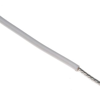 Cavo di collegamento apparecchiature Alpha Wire, 1,23 mm², 16 AWG, 600 V, 30m, Bianco, UL1213
