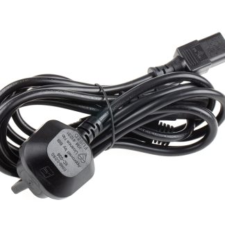Cavo di alimentazione RS PRO IEC C13 x 2/Spina britannica di tipo G, 10 A, 250 V, L. 2.5m