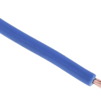 Cavo di collegamento apparecchiature RS PRO, 0.5mm², 22 AWG, , 1 kV c.c., 600 V c.a., 100m, Blu, UL1015