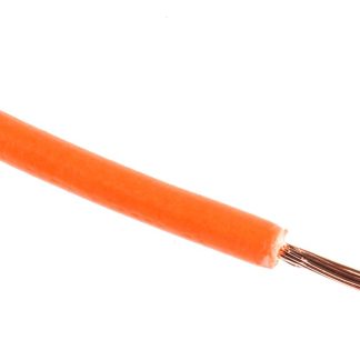 Cavo di collegamento apparecchiature RS PRO, 0.75mm², 20 AWG, , 1 kV c.c., 600 V c.a., 100m, Arancione, UL1015