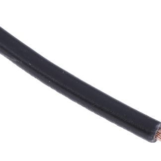 Cavo di collegamento apparecchiature RS PRO, 18 AWG, , 1 kV c.c., 600 V c.a., 100m, Nero, UL1015