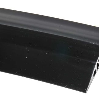 Canalina passacavi RS PRO, colore Nero 14 x 9mm, Ø interno 14mm, lunghezza 1.8m, larghezza 68 mm PVC