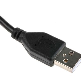 Cavo USB RS PRO USB A/USB A, L. 5m, col. Nero