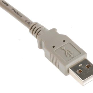 Cavo USB RS PRO USB A/USB A, L. 3m, col. Grigio
