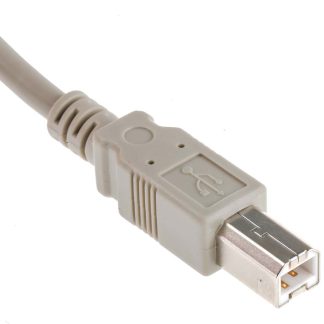 Cavo USB RS PRO USB A/USB B, L. 1m, col. Grigio