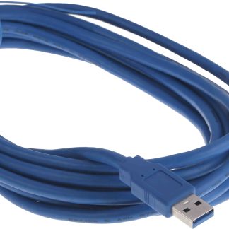 Cavo USB RS PRO USB A/USB B, L. 5m, col. Blu
