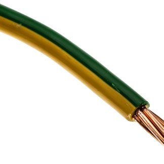 Cavo di collegamento apparecchiature H07V-R RS PRO, 35mm², , 450 V CC, 750 V CA, 50m, Verde-Giallo