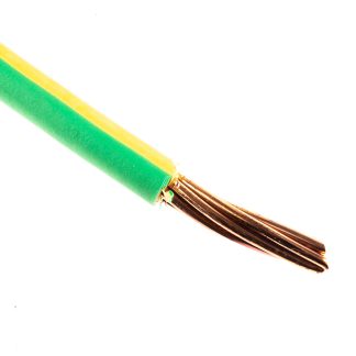 Cavo di collegamento apparecchiature H07Z-R RS PRO, 25 mm², , 450 V CC, 750 V CA, 50m, Verde-Giallo