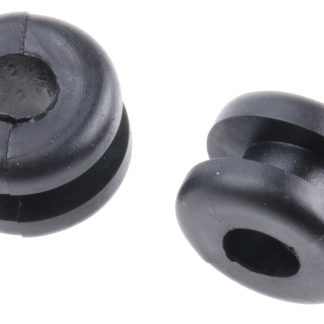 Passacavo Passacavi HellermannTyton, Nero, in PVC 2.5mm, diametri da Maximum of 4mm 6.4mm