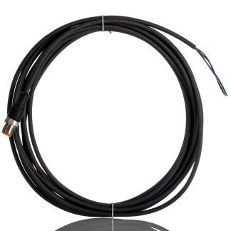 Cavo sensore/attuatore Lumberg Automation 4 cond. M12 Maschio / Senza terminazione, Ø 14.5mm, L. 5m