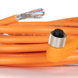 Cavo sensore/attuatore Lumberg Automation 8 cond. M12 Femmina / Senza terminazione, Ø 6.6mm, L. 5m