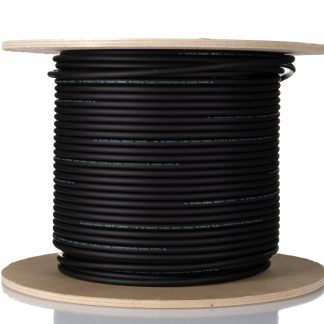 Fibra ottica RS PRO, curvatura min 15 D, guaina in Bassa densità di fumo, senza alogeni (LSZH) nera, 4 conduttori