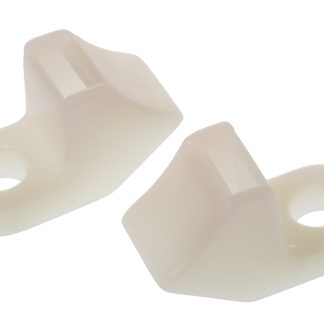 Fermacavi HellermannTyton, autoadesivo, 27.3mm x 12,5 mm, Ø fissaggio 6.5mm, 100 pezzi