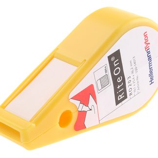 Kit di siglacavi HellermannTyton Trasparente, bianco Autolaminante, Ømin 9.1mm, Ømax 18.1mm, confez. da 100pz No 0