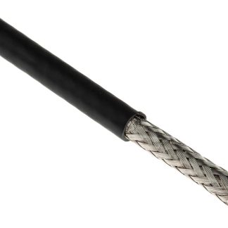 Cavo coassiale TE Connectivity RG400, L. 100m, 50 Ω, col. Nero