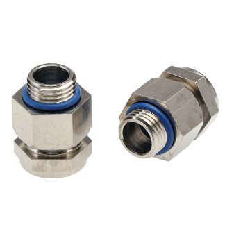 Pressacavo Lapp, in Ottone zincato, filetto M10, Ø cavo 5.5mm - 7mm max, No