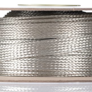 Guaina per cavi intrecciata RS PRO in Rame stagnato, Ø 19.84mm, L. 30m, col. Metallica, espandibile