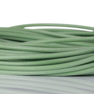 Guaina per cavi RS PRO in Gomma siliconica, Ø 1.2mm, L. 15m, col. Verde