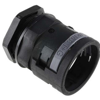 Raccordo per cavi PMA BVNV-M406 in PA 6 Nero, Nero, filetto M40, 36mm, protezione IP68