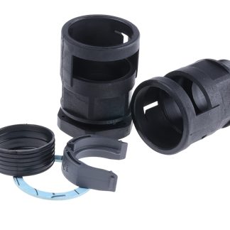 Raccordo per cavi PMA BVNV-P213 in PA 6, Nero, filetto PG21, 23mm, protezione IP68