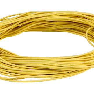 Guaina per cavi HellermannTyton in Gomma siliconica, Ø 1.5mm, L. 25m, col. Giallo