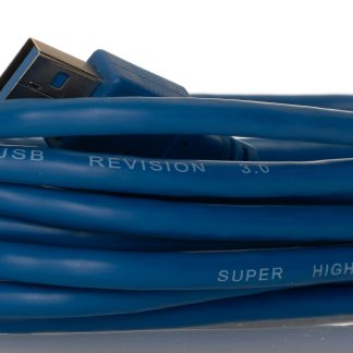 Cavo USB RS PRO USB A/USB A, L. 3m, col. Blu