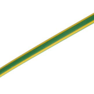 Guaina termorestringente RS PRO Ø 3.2mm, col. Verde/Giallo, restringimento 2:1, L. 1.2m