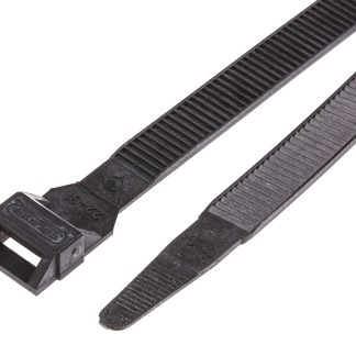 Fascette fermacavi Legrand Colson in PA 12, 123mm x 9 mm, col. Nero