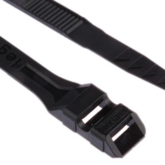 Fascette fermacavi Legrand Colson in PA 12, 265mm x 9 mm, col. Nero