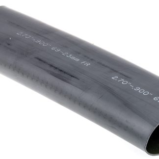 Guaina termorestringente TE Connectivity Ø 68.5mm, col. Nero, restringimento 3:1, L. 304.8mm, adesiva