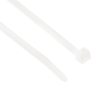 Fascette fermacavi HellermannTyton T50R in Poliammide 6.6 (PA66), 200mm x 4,6 mm, col. Bianco