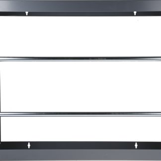 Rastrelliera per cavi RS PRO, Rack per cavi, in Acciaio, 2 ripiani, dimensioni 664 x 149 x 546mm