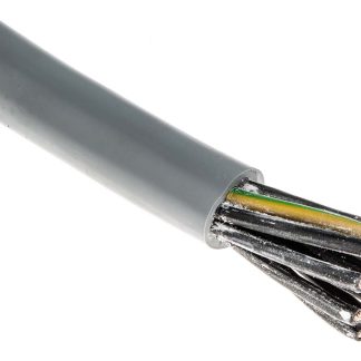 Cavo industriale multipolare non schermato a 12 cond. 1,5 mm², 16 AWG, 300/500 V, Ø12mm, L. 50m