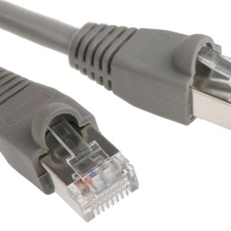 Cavo Ethernet Cat5e (U/FTP) RS PRO, guaina in PVC col. Grigio, L. 2m, Con terminazione