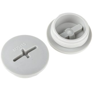 Tappo pressacavo Lapp in PA in fibra di vetro, Grigio, filetto M25, IP54