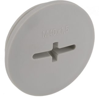 Tappo pressacavo Lapp in PA in fibra di vetro, Grigio, filetto M40, Ø 46mm, IP54