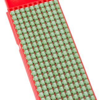 Segnacavo HellermannTyton Verde A scatto, Ømin 2mm, Ømax 2.8mm, lunghezza 3mm, confez. da 200pz No 5