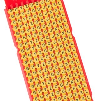 Segnacavo HellermannTyton Giallo A scatto, Ømin 2mm, Ømax 2.8mm, lunghezza 3mm, confez. da 200pz No G; H; J; K; L; O;