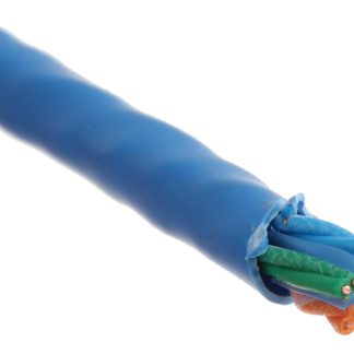 Cavo Ethernet Cat6 (U/UTP) Belden, guaina in LSZH col. Blu, L. 100m, Senza terminazione