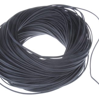 Guaina per cavi intrecciata SES Sterling in PET, Ø 4mm, L. 100m, col. Nero, espandibile