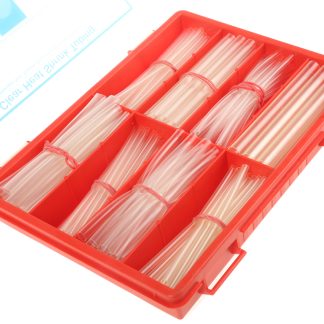 Guaina termorestringente RS PRO Ø 3mm, col. Chiaro, restringimento 2:1, L. 100mm