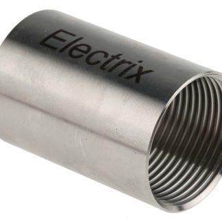 Raccordo per cavi RS PRO, Accoppiatore in Acciaio inossidabile 316 Satinato, Argento, 25mm