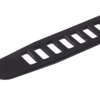 Fascette fermacavi HellermannTyton SOFTFIX in Poliuretano termoplastico, 580mm x 28 mm, col. Nero