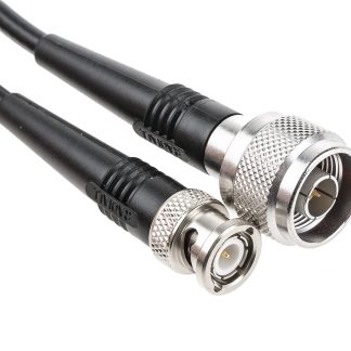 Cavo coassiale Radiall RG58, BNC / Tipo N, L. 500mm, 50 Ω, col. Nero