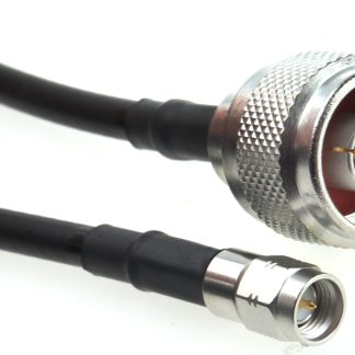 Cavo coassiale Radiall RG58, Tipo N / SMA, L. 500mm, 50 Ω, col. Nero