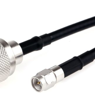 Cavo coassiale Radiall RG58, Tipo N / SMA, L. 1m, 50 Ω, col. Nero