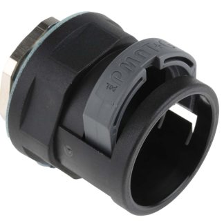 Raccordo per cavi PMA NVNV-M329-13 in PA con filettatura in metallo, Nero, filetto M32, 29mm, protezione IP68
