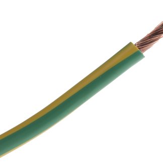 Cavo di collegamento apparecchiature RS PRO, 10mm², 7 AWG, 600 V, 25m, Verde-Giallo